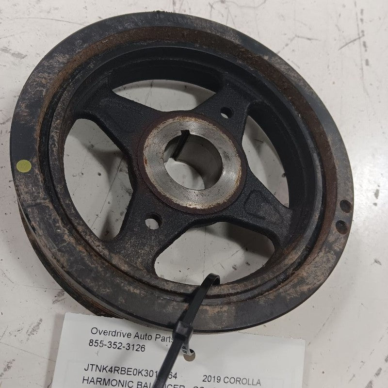 Harmonic Balancer Crankshaft Pulley Hatchback 2.0L 19-23 Toyota Coroll