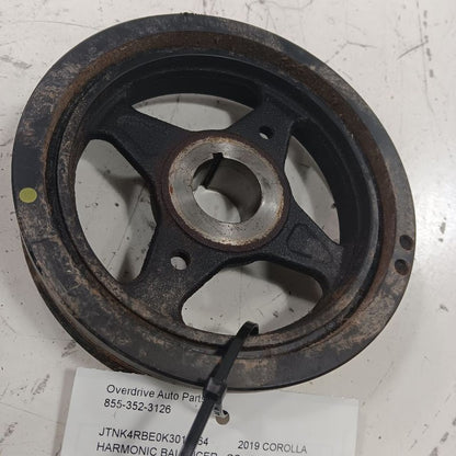 Harmonic Balancer Crankshaft Pulley Hatchback 2.0L 19-23 Toyota Coroll