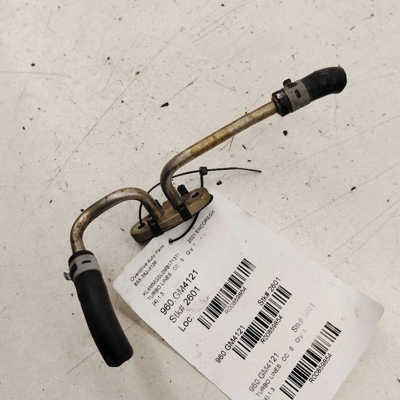 Buick Encore GX Super Turbo Charger Oil Line Hose Tube  2020 2021 2022