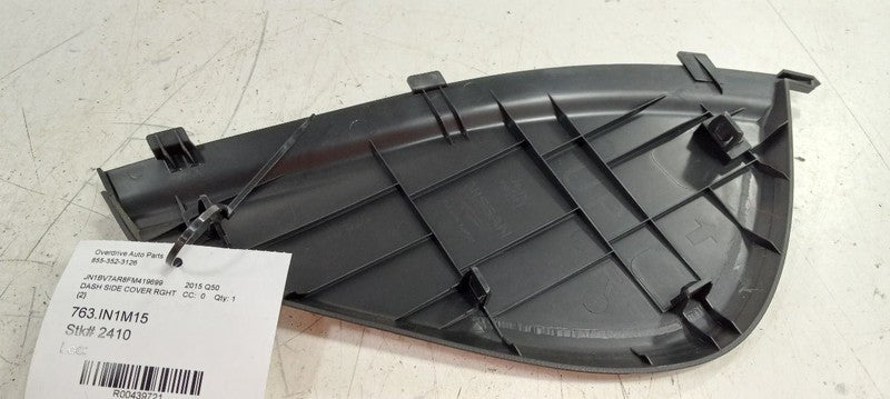 Infiniti Q50 Dash Side Cover Right Passenger Trim Panel 2014 2015 2016