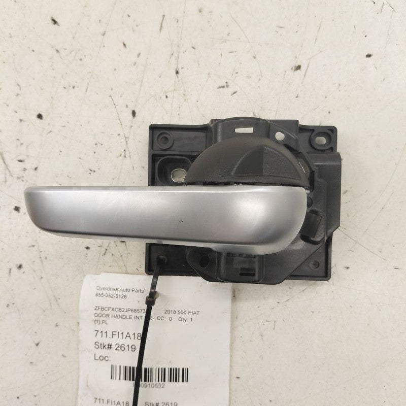 2018 Fiat 500 X Model Door Handle Right Passenger Rear Interior Inside