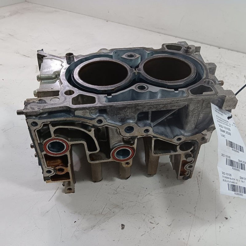 Driver Left Engine Cylinder Block Gasoline 2.0L 18-23 Subaru XV Crosst