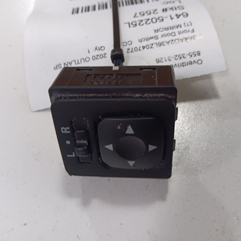 Driver Left Front Door Mirror Switch Fits 07-20 Mitsubishi Outlander 