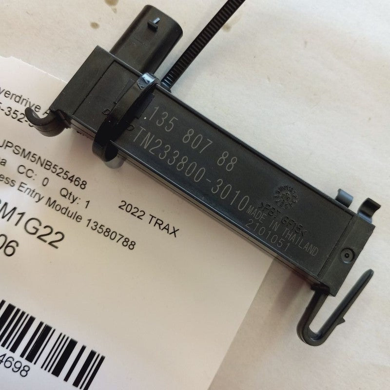 Chevy Trax Keyless Entry Antenna Module {13580788} 2022 2021
