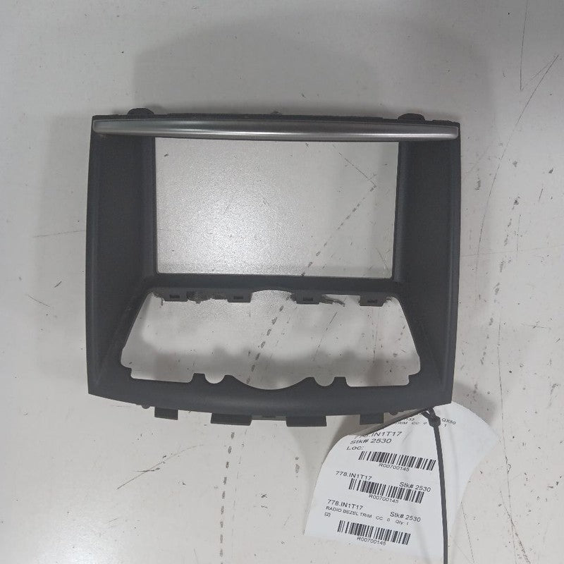 INFINITI QX50 Radio Bezel Trim Dash Surround  2017 2016 2015 2014