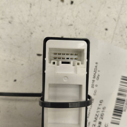 Mazda 6 Window Switch Power Left Driver Rear  2016 2015 2014