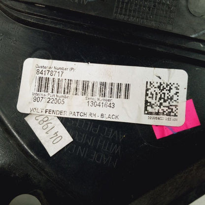 Chevy Volt Passenger Right Front Fender Trim {23410381} 2019 2018 2017