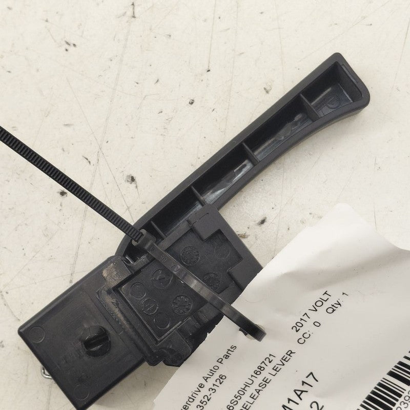 Chevy Volt Hood Latch Release Handle Lever Switch  2016 2017 2018 2019