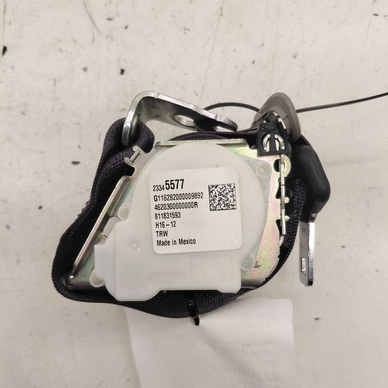 Chevy Volt Seat Belt Strap Retractor Right Passenger Rear Back  2016 2