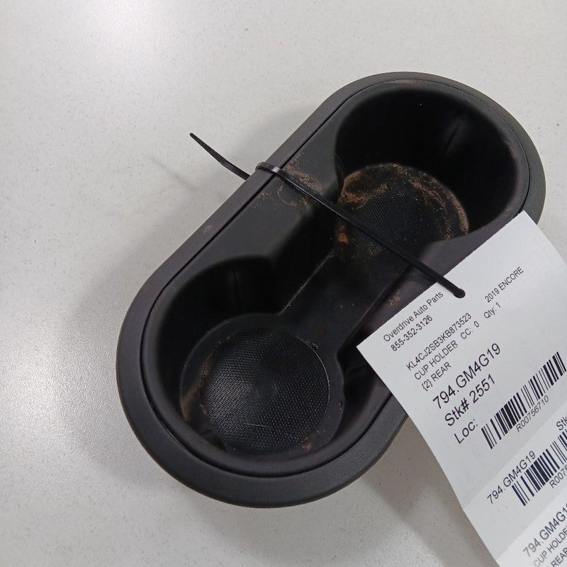 Buick Encore Rear Cup Holder  2019 2018 2017 OEM