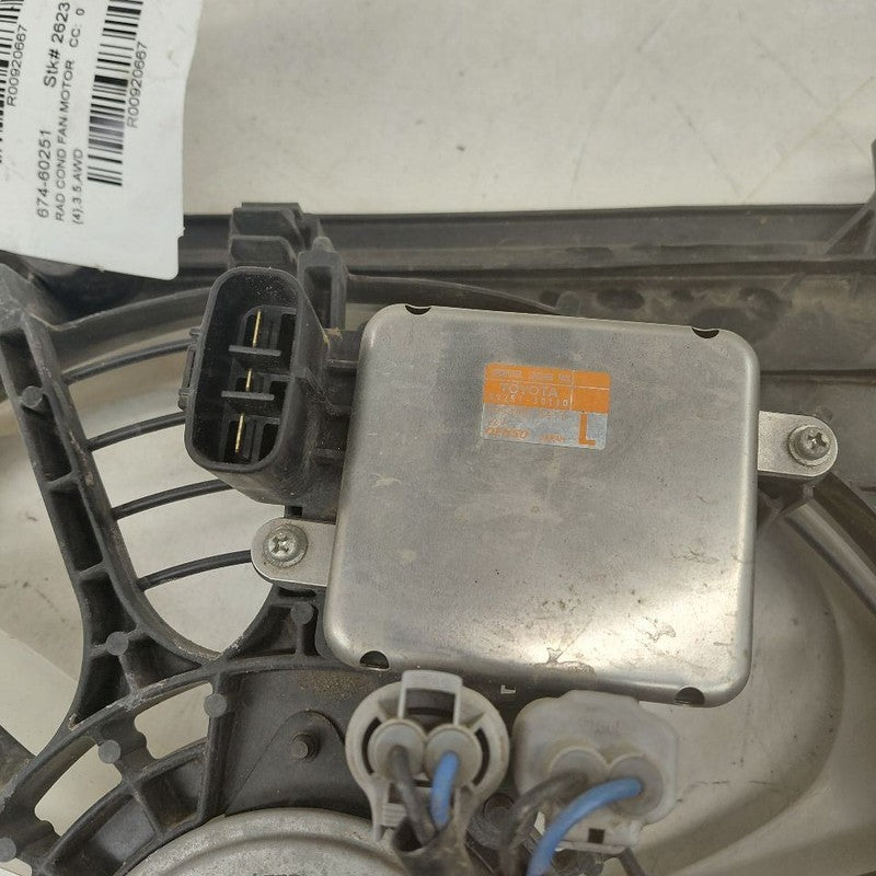 Radiator Cooling Fan Motor Fan Fits 14-20 Lexus IS350
