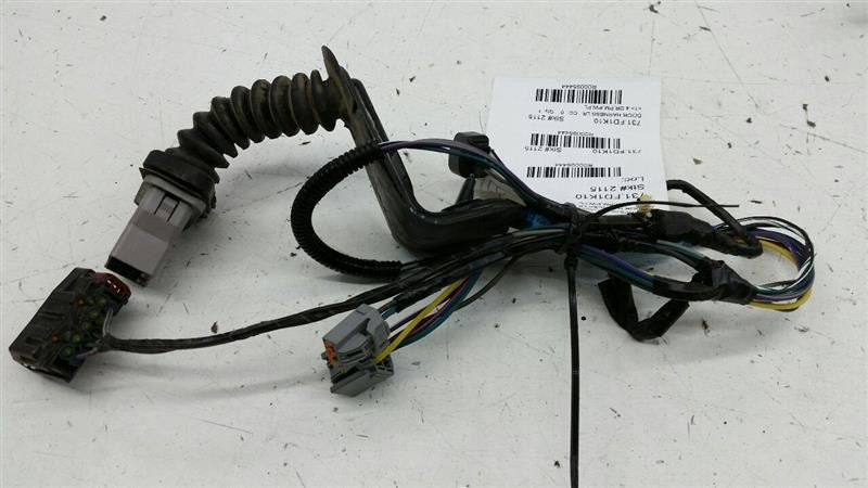 Ford Fusion Door Harness Wire Wiring Left Rear Back OEM 2009 2010 2011