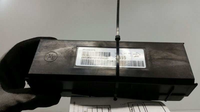 13583315 Computer Control Module Temperature Center Dash ID 13583315 Fits 13 Buick Regal