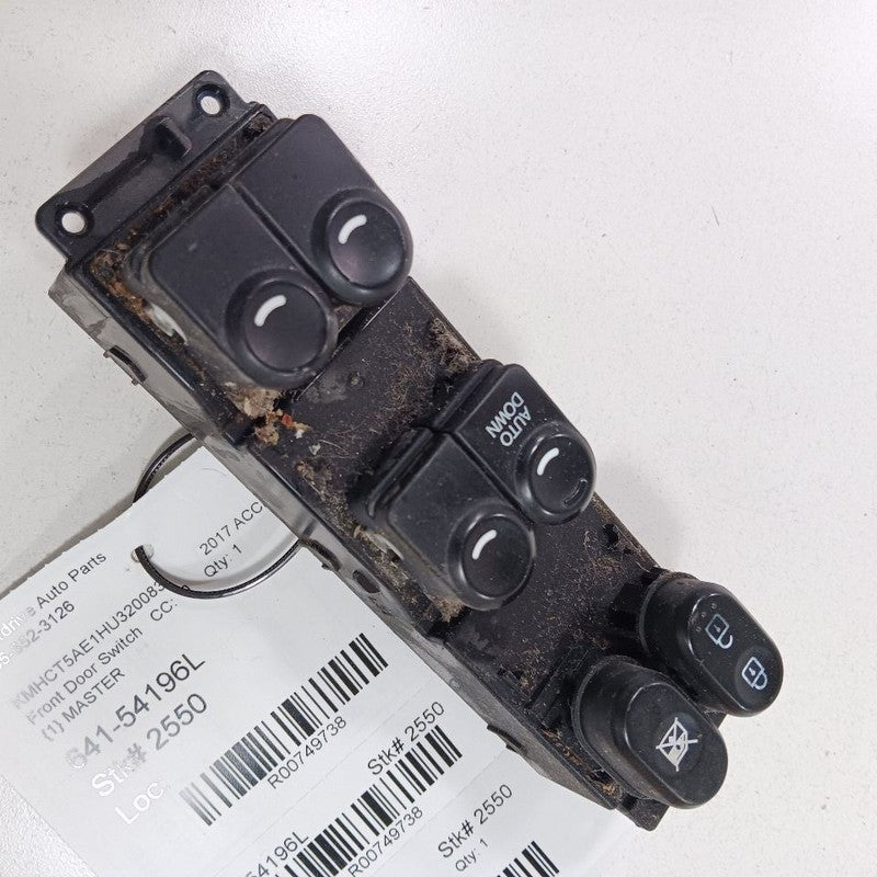 Driver Driver Front Door Master Lock And Window Switch 14-17 Hyundai Accent