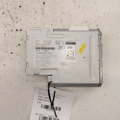Audio Equipment Radio Satellite Tuner {GMN466DRX} Fits 16-17 Mazda