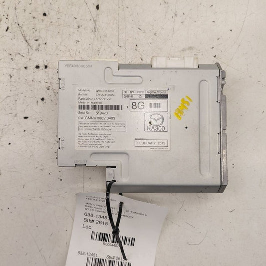 Audio Equipment Radio Satellite Tuner {GMN466DRX} Fits 16-17 Mazda