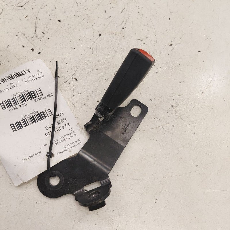 2018 Fiat 500 X Model Seat Belt Buckle Latch Left Driver Rear Back