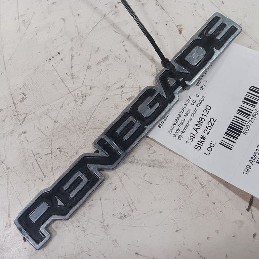 Jeep Renegade Door Badge  2021 2020 2019