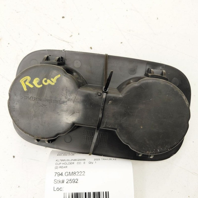 Chevy Trailblazer Rear Cup Holder  2023 2022 2021