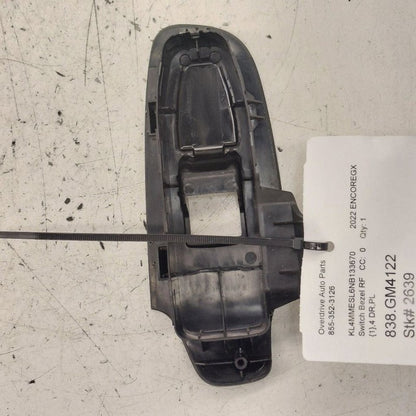 Buick Encore GX Window Switch Bezel Trim Right Front 2022 2023 2024 20