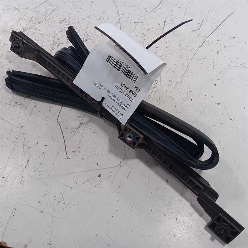 Kia Soul Door Glass Window Seal Rubber Right Passenger Rear Back  2017 2018 2019