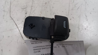 Buick Lacrosse Power Window Switch Right Passenger Rear  2017 2018 201
