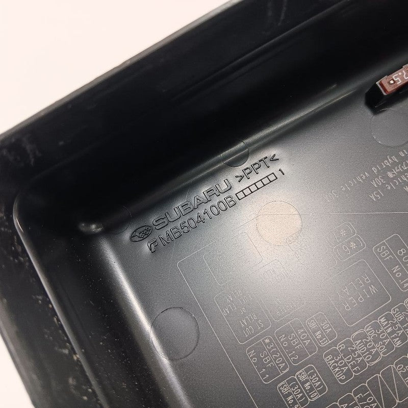 Subaru Crosstrek Fuse Box Cover {MB504100B} 2019 2020 2021 2022 2023 O