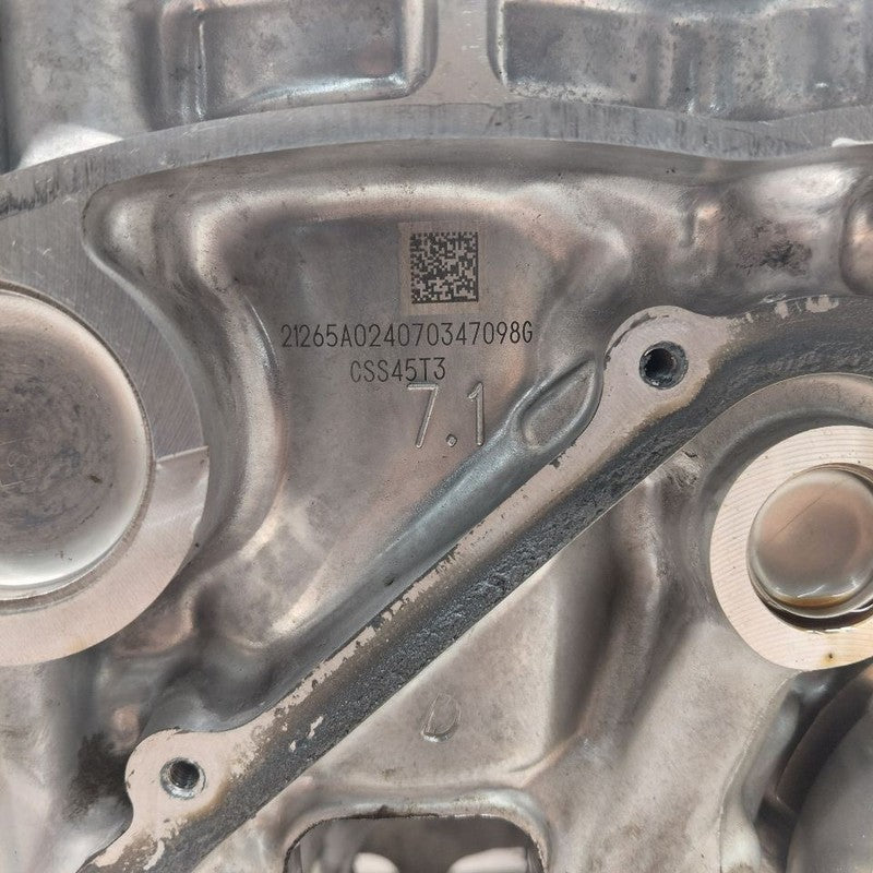 Bare Engine Cylinder Block 1.3L VIN L 8th Digit Opt L3T 20-25 Buick En