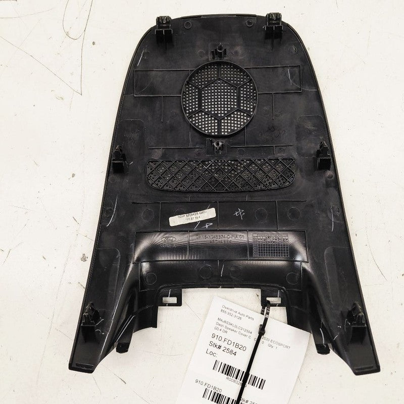 Ford Ecosport Dash Speaker Cover Center Middle  2020 2021 2022 OEM