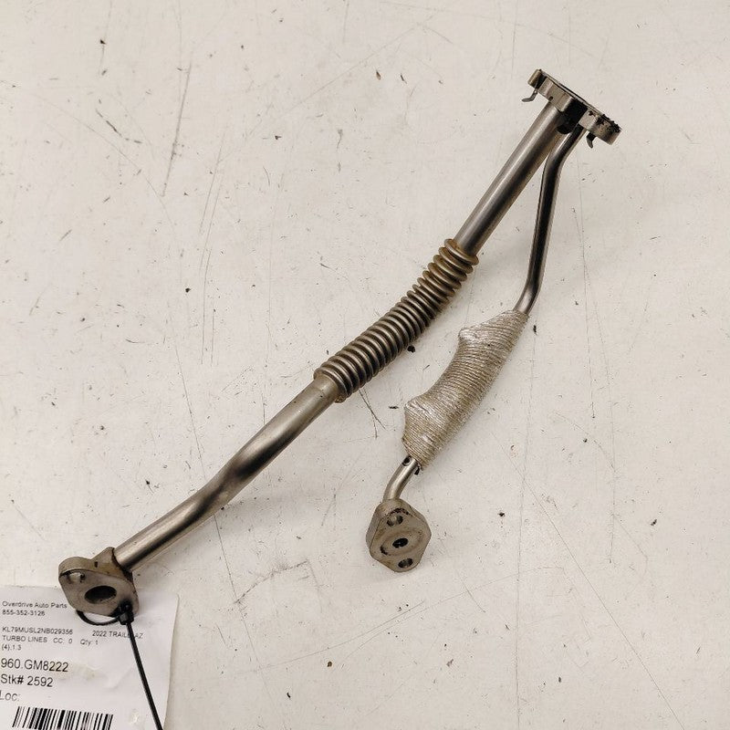 Chevy Trailblazer Super Turbo Charger Oil Line Hose Tube  1.3 2023 202