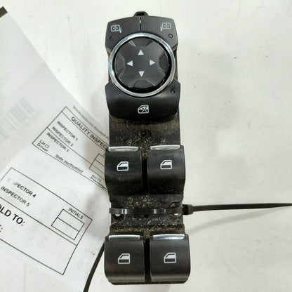 Driver Front Door Mirror And Window Switch Fits 16-24 Ford Edge OEM