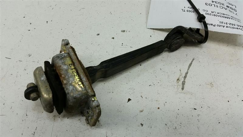 2003 Acura TL Door Check Left Rear Hinge Stop Stopper Detent 2001 2002