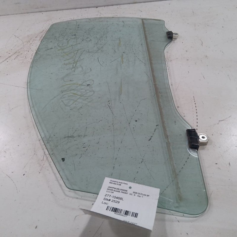 Driver Left Front Door Window Glass Fits 16-20 Mitsubishi Outlander Sp