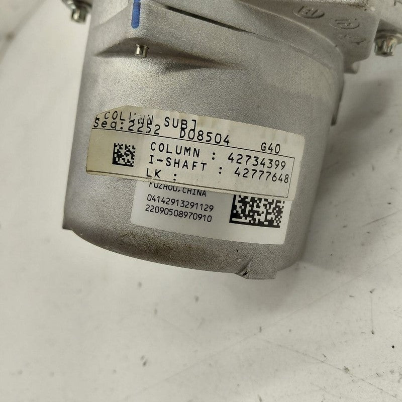 Steering Column Electric Assist Motor Keyless Ignition Opt BTM 17-22 C
