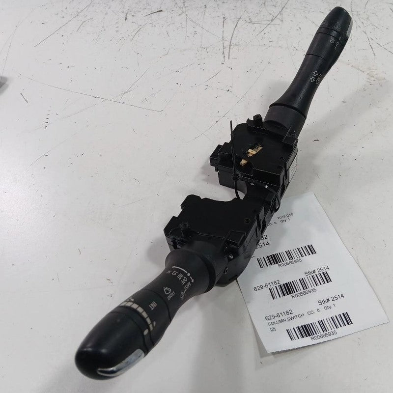 255604GA6A Column Switch Assembly Without Rain Sensor Wiper Turn Signal 17-20 INFINITI Q60