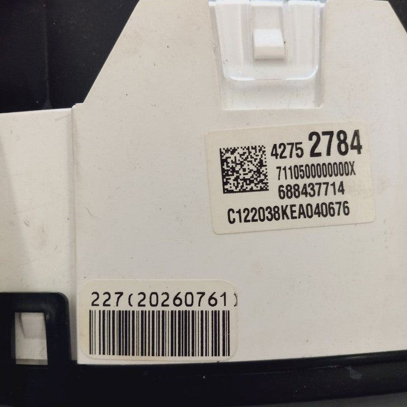 Speedometer Gauge Cluster MPH ID 42752784 Fits 21-22 Chevy Trax