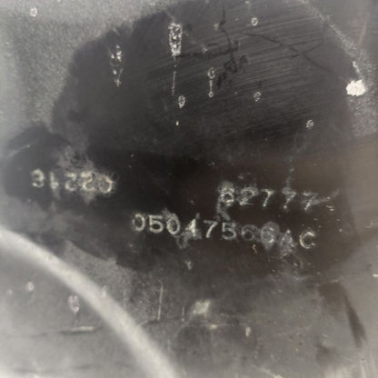 2018 Fiat 500 X 2.4 Model Lower Engine Oil Pan