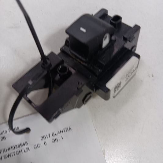 Hyundai Elantra Window Switch Power Left Driver Rear  2017 2018 2019 2