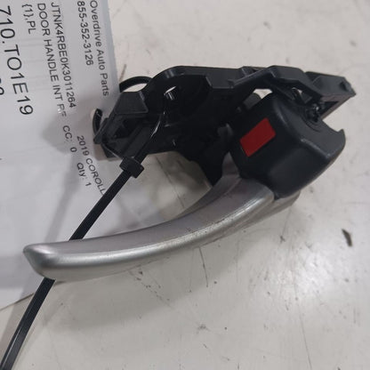 Toyota Corolla Door Handle Right Passenger Front Interior Inside  2019