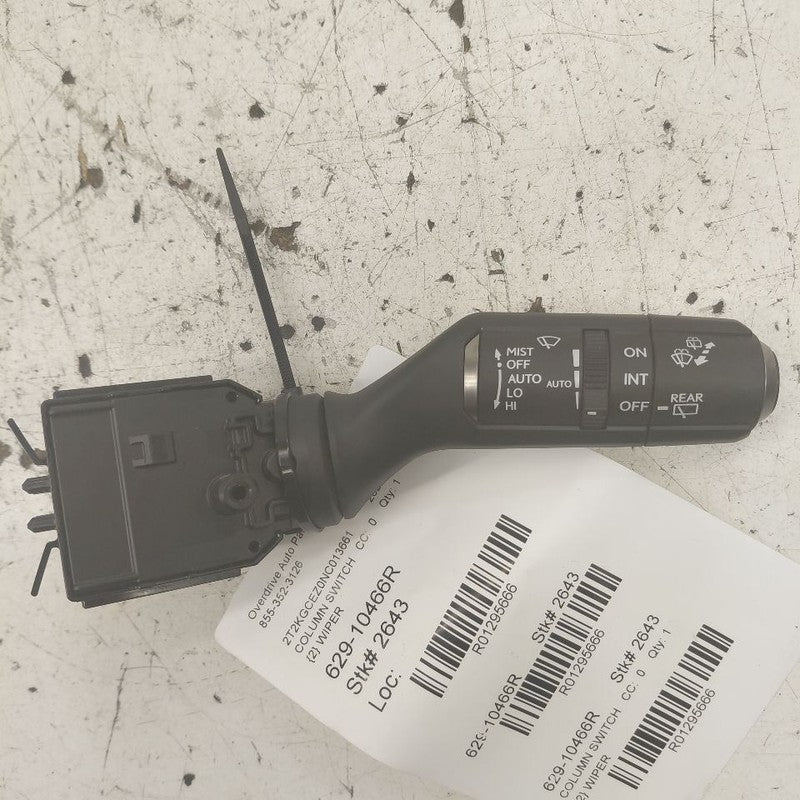 Passenger Right Column Windshield Wiper Switch US Market Fits 19-23 UX
