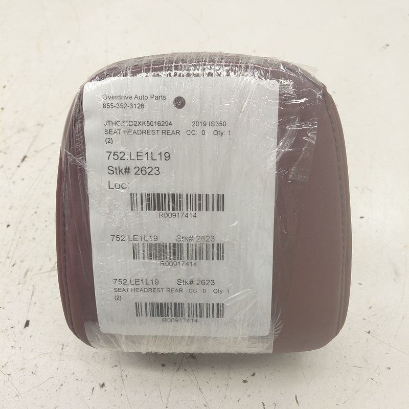 Lexus IS350 Seat Headrest Rear Back Seat Head Rest  2020 2019 2018
