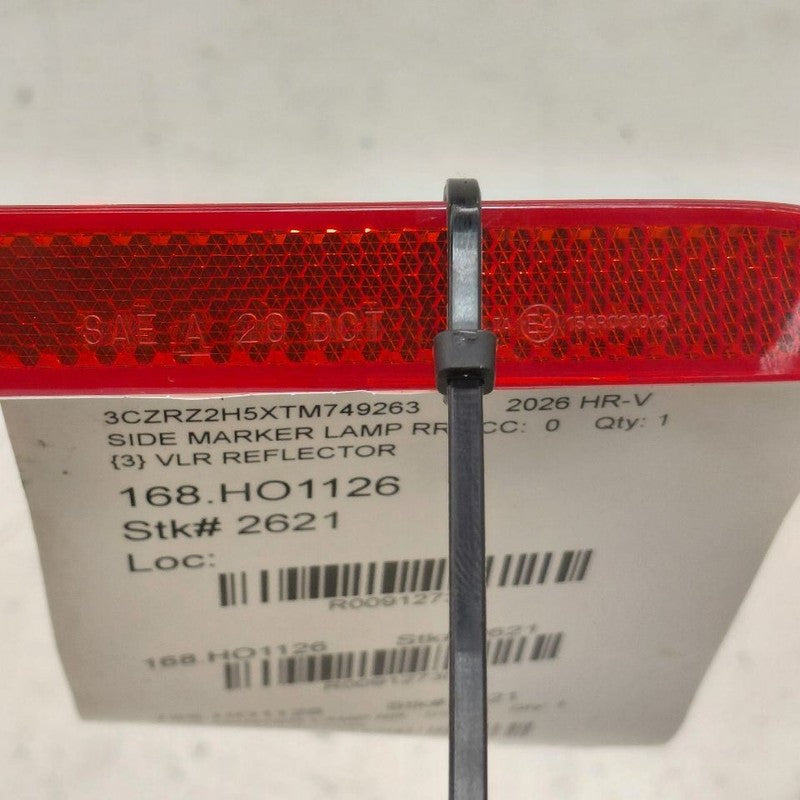 Honda HR-V Left  Rear Side Marker Reflector 2026 2025 2024 2023