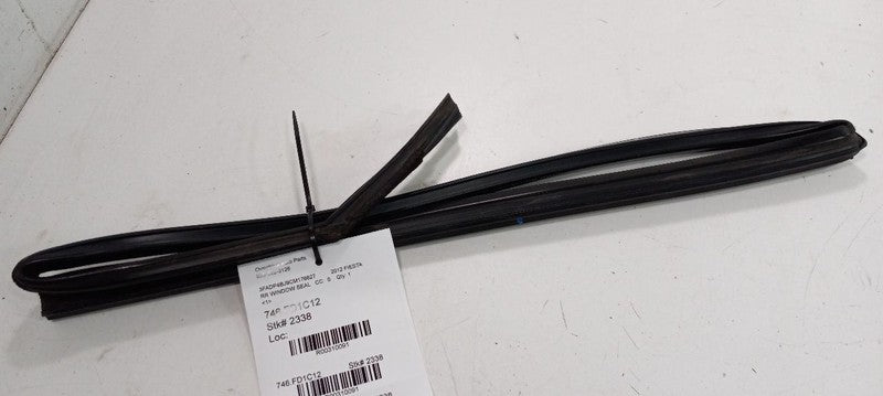 Ford Fiesta Door Glass Window Seal Rubber Right Passenger Rear Back 20