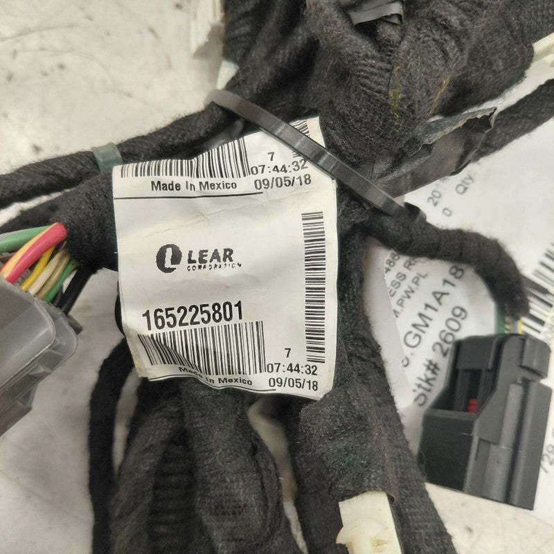 Chevy Volt Door Harness Wire Wiring Right Passenger Front  2019 2018 2