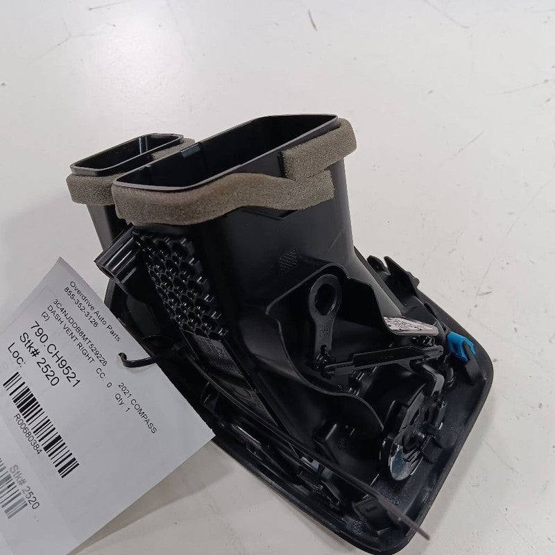 Jeep Compass Dash Air Vent Right Passenger  2021 2020 2019 2018 2017