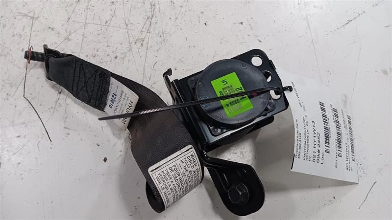 Hyundai Veloster Seat Belt Strap Retractor Left Rear Back  2012 2013 2