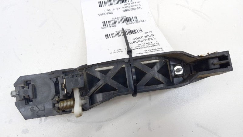 20910591 Passenger Right Front Door Handle Exterior Outside Pearl Chrome Fits 06-11 HHR