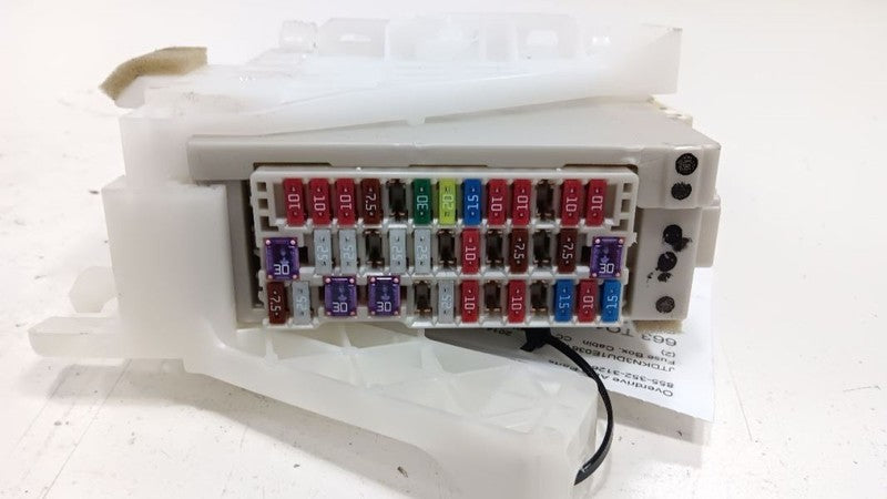 Toyota Prius Cabin Fuse Box Interior Inner Under Dash 2015 2014 2013 2012