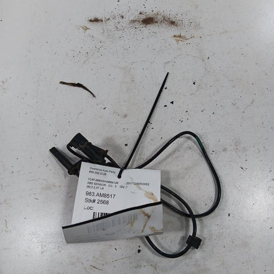 Jeep Cherokee Left Rear ABS Wheel Sensor Wire Wiring Harness Plug  2015 2016 201