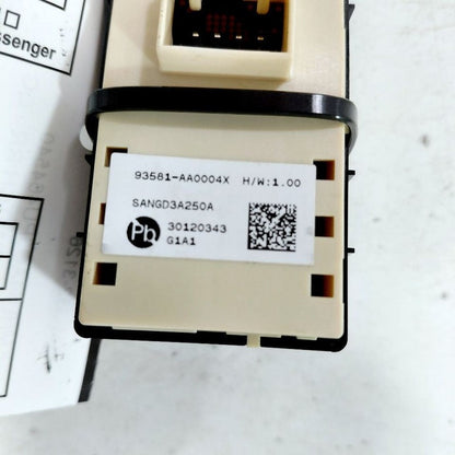 Hyundai Elantra Power Window Switch Right Passenger Rear  2024 2023 20